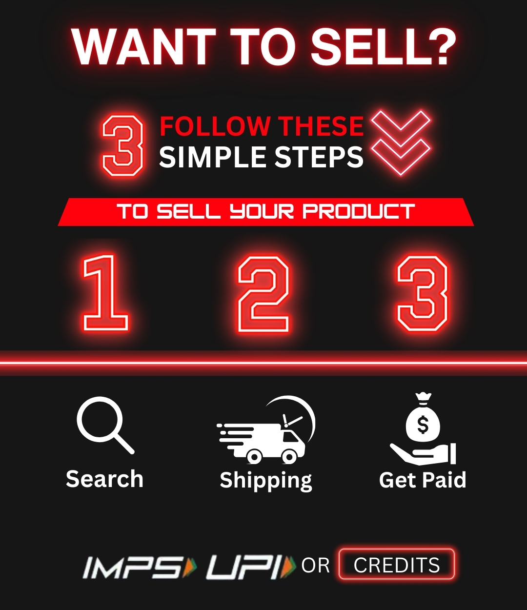 Sell banner