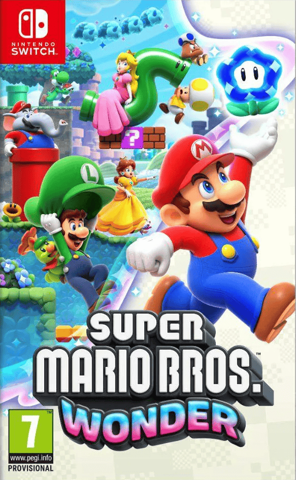 Super Mario Bros Wonder - Nintendo Switch (Pre-owned)