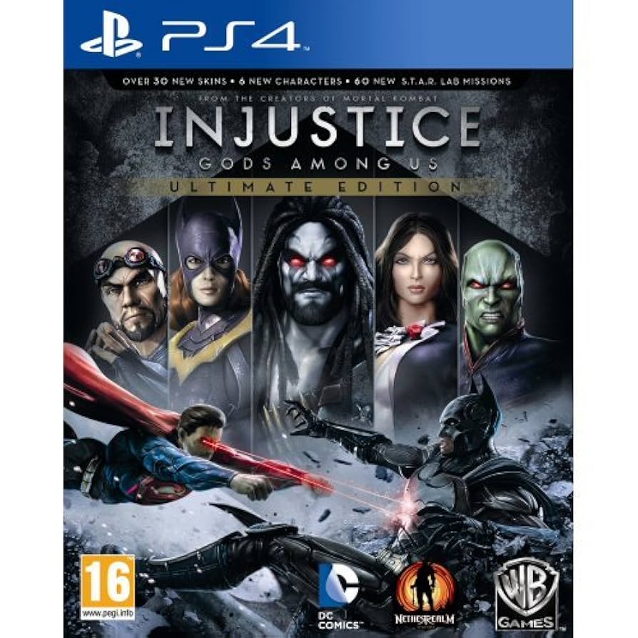 Injustice Gods Among Us Ultimate Edition -PS4 (Pre-owned)
