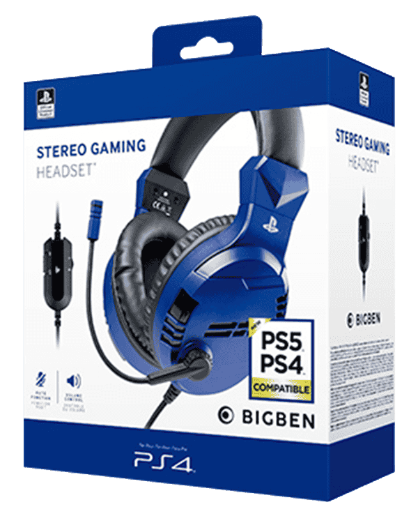 Bigben Stereo Gaming Headset Blue