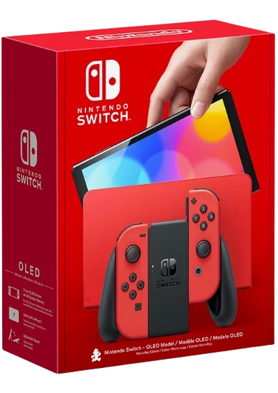 Nintendo Switch OLED with Joy-Con - Mario Red Edition (Pre-owned)