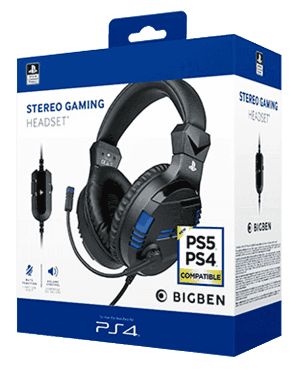 Bigben Stereo Gaming Headset Black