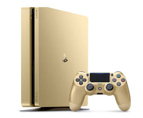 Sony PlayStation Slim 500 GB Gold (Pre-owned) Ultimate Game World