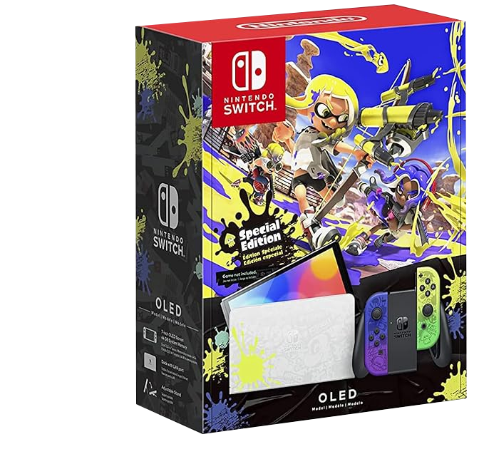 Nintendo Switch OLED with Joy-Con - Splatoon 3 edition (Pre-owned)